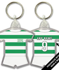 Celtic Classic Kits Home 1967 Retro Shirt Keyring