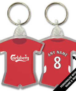 Liverpool Classic Kits Home 2005 Retro Shirt Keyring
