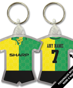 Man Utd Classic Kits Away 92-94 Retro Shirt Keyring