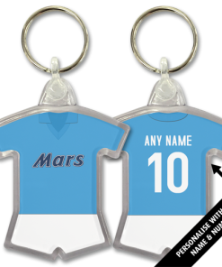 Napoli Classic Kits 1989 Retro Shirt Keyring