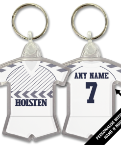 Spurs Classic Kits Home 1985 Retro Shirt Keyring