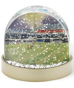 The Baseball Ground Water Colour Snow Globe By Sam Edwards Artist