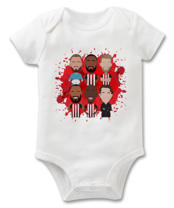Brentford Baby Grow Vector Heroes 2024-25