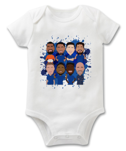 Chelsea Baby Grow Vector Heroes 2024-25
