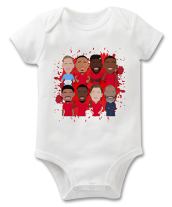Nottingham Forest Baby Grow Vector Heroes 2024-25