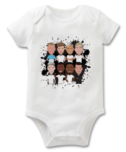 Fulham 2024-25 Baby Grow Vector Heroes