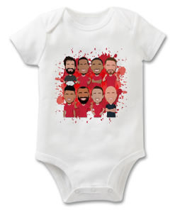 Liverpool Baby Grow Vector Heroes 2024-25