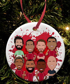 Liverpool 2025-26 Splash Christmas Tree Decoration Bauble Vector Heroes