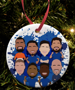 Chelsea Players 2024-25 Splash Christmas Tree Decoration