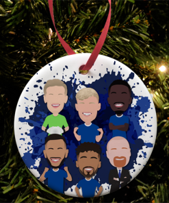 Everton Players Splash Christmas Tree Decoration 2024-25