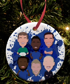 Leicester 2024-25 Splash Christmas Tree Decoration Vector Heroes