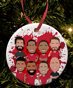 Liverpool Players 2024-25 Splash Christmas Tree Decoration