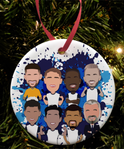 Spurs 2024-25 Players Splash Christmas Tree Decoration