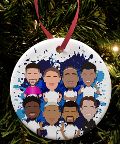 Spurs 2025-26 Splash Christmas Tree Decoration Bauble Vector Heroes
