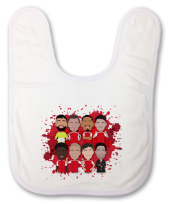 Arsenal Baby Bib Vector Heroes 2024-25