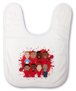Nottingham Forest Baby Bib Vector Heroes 2024-25