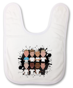 Fulham 2024-25 Baby Bib Vector Heroes