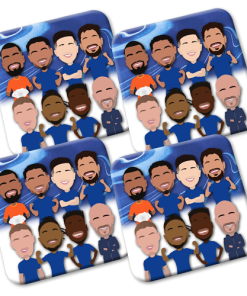 Chelsea 2024-25 Vector Heroes Coasters Pack Of 4