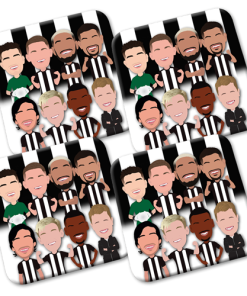 Newcastle 2024-25 Vector Heroes Coasters Pack Of 4
