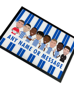 Brighton 2024-25 Vector Heroes Personalised Door Floor Mat