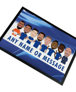 Chelsea 2024-25 Vector Heroes Personalised Door Floor Mat