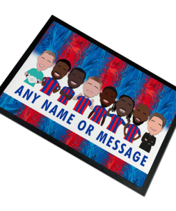 Crystal Palace 2024-25 Vector Heroes Personalised Door Floor Mat