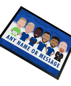 Everton 2024-25 Vector Heroes Personalised Door Floor Mat