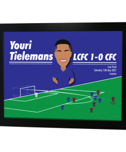 Famous Goals Prints & Framed Prints Leicester Tielemans