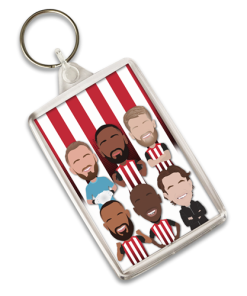 Brentford Vector Heroes Keyring 2024-25