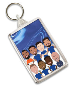 Chelsea Vector Heroes Keyring 2024-25