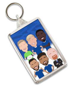 Everton Vector Heroes Keyring 2024-25