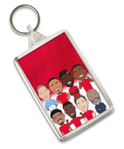 Nottingham Forest Vector Heroes Keyring 2024-25