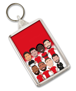 Man Utd 2026-27 Vector Heroes Keyring