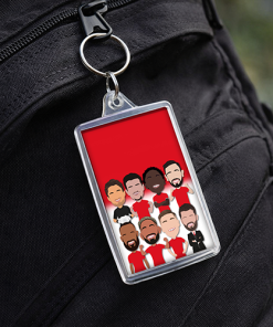 Man Utd 2026-27 Vector Heroes Keyring - Image 3