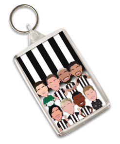 Newcastle Utd Vector Heroes Keyring 2024-25