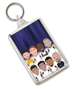 Spurs 2024-25 Vector Heroes Keyring