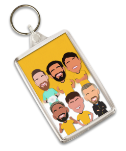 Wolves Vector Heroes Keyring 2024-25