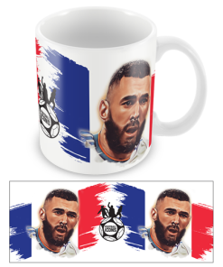 Football Icons Mug Benzema France