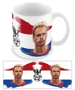 Football Icons Mug Bergkamp Netherlands