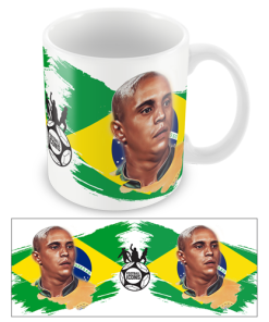 Football Icons Mug Carlos Brazil