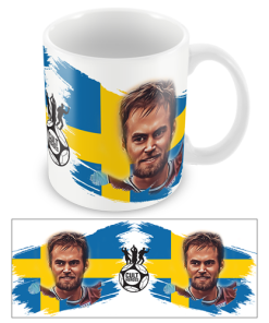 Cult Heroes Mug Mellberg Sweden