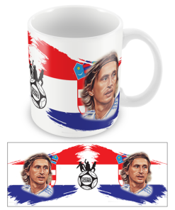 Football Icons Mug Modric Croatia