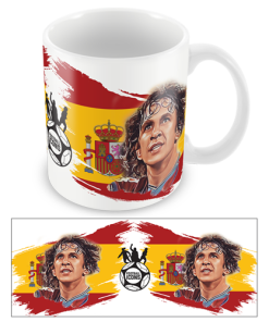 Football Icons Mug Puyol Spain