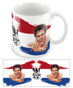 Football Icons Mug Van Basten Netherlands