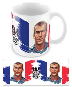 Football Icons Mug Zidane France