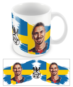 Football Icons Mug Zlatan Sweden