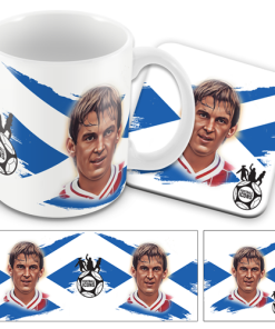 Football Icons Dalglish Scotland Mug and Coaster Set