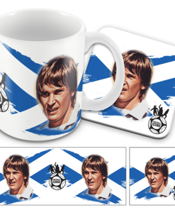 Football Icons Kenny Dalglish Scotland Mug and Coaster Set