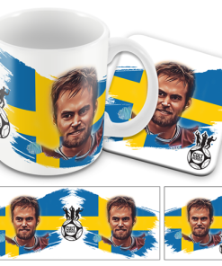 Cult Heroes Mug and Coaster Set Mellberg Sweden