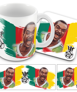 Cult Heroes Mug and Coaster Set Milla Cameroon